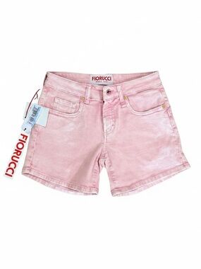 Fiorucci Pastel Pink Denim Shorts size 25. Fits so good!! MSRP $195.00.